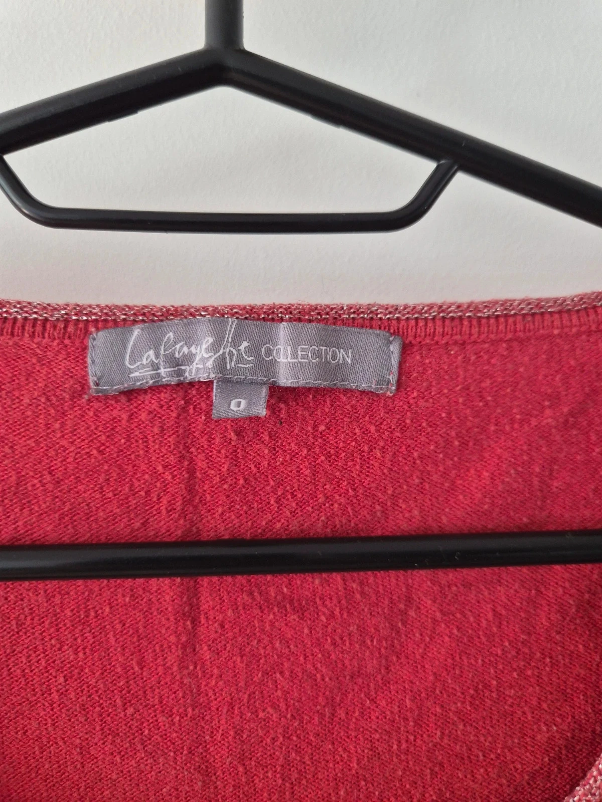 Pull rouge Lafayette collection 34 – photo 4